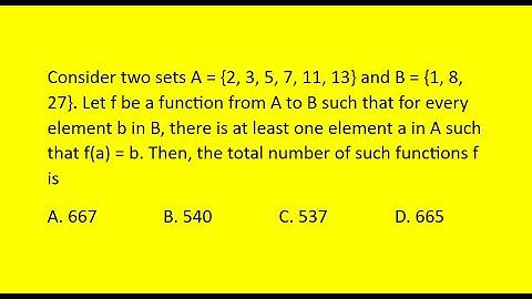CAT 2024 ~  Sets A & B Problem