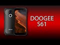 Doogee S61 - дуже стильний захищений смартфон!