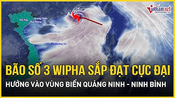 Bão số 3 Wipha sắp vào thời điểm mạnh nhất, lao thẳng vào vùng biển Quảng Ninh - Ninh Bình