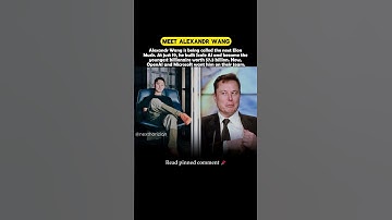 19 Year Old Billionaire: The Next Elon Musk? #billionaire #elonmusk #alexandrwang #scaleai #alexandr