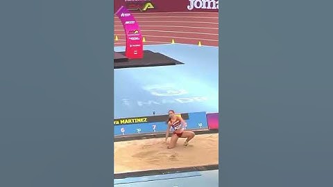 Thumbnail of Laura Martinez Long Jump   DNA Under 20 Madrid #sports #femaleathletes #trackandfield