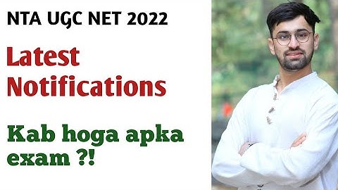 NTA UGC NET 2021-2022 latest Notification and Update. Exam Date, Centre and Admit Cards.