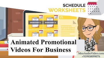 ✅ Animated Promotional Video E Learning Online | Online School Custom Animated Explainer Videos
