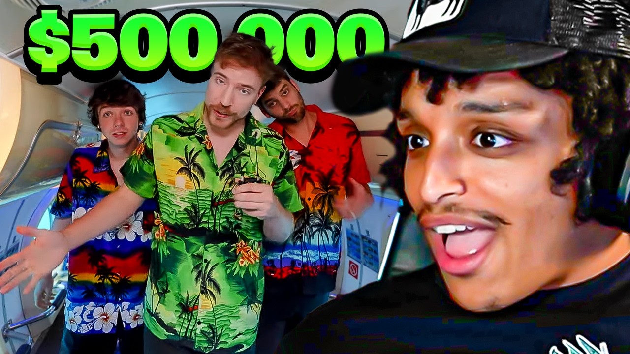 MR BEAST SPENT $500K ON A VIDEO AS A VACATION