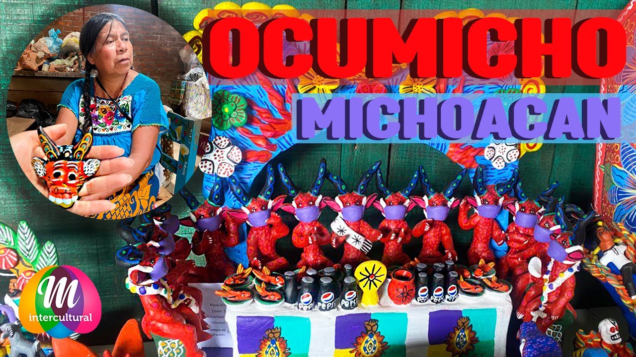 Ocumicho Michoacán -- ¿Habías visto una primera cena caracterizada con diablitos?