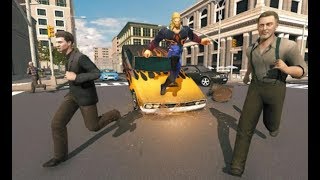 ► Thor Escape 3D - Gangster Flying Mafia VS Target Superhero screenshot 2