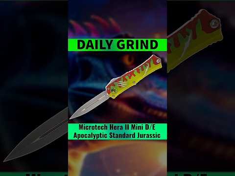 Microtech Hera II Mini D/E Apocalyptic Standard Jurassic Signature Series