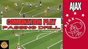 AJAX - Passing Combination - Warm up Football/Soccer Training