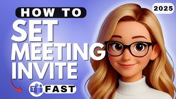 How to Set Meeting Invite in Microsoft Teams