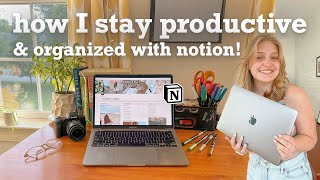 HOW I USE NOTION TO ORGANIZE MY LIFE  full notion tour + free template download | Charlotte Pratt