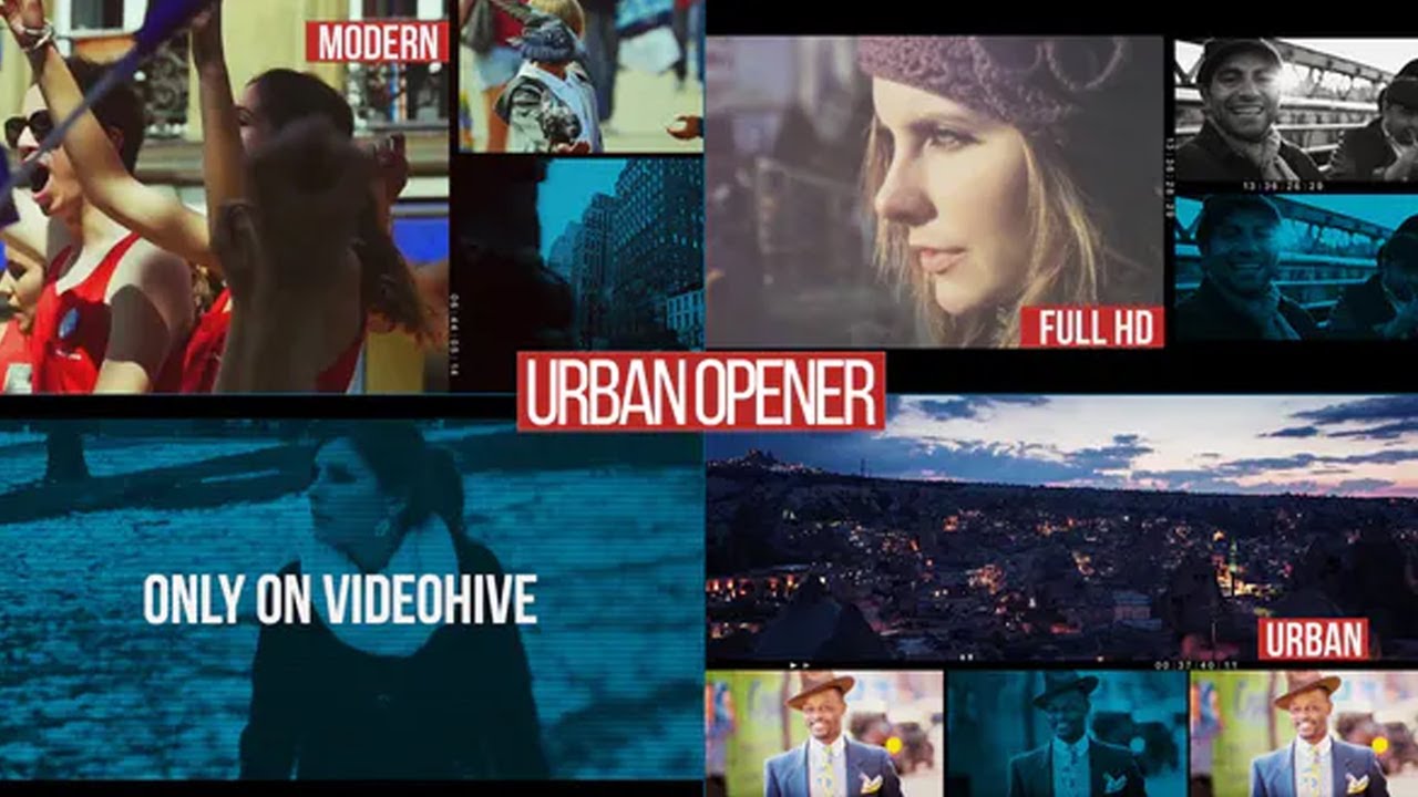 Top 10 Urban Opener Premiere Pro Templates