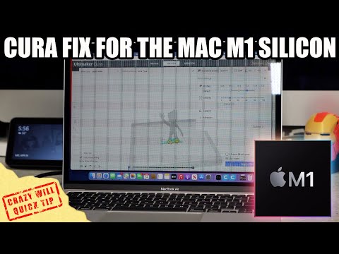 Cura fix for the Mac M1 silicon