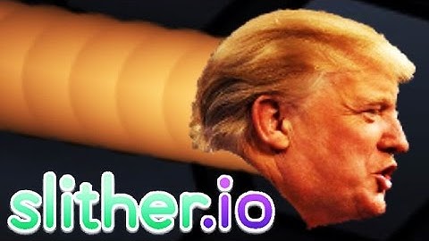 DONALD TRUMP | NEW SECRET SLITHER.IO HACK SKIN MOD