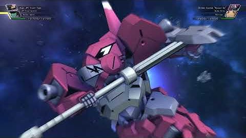 SD Gundam G-Generation Cross Rays - Shiden Custom "Ryusei-Go" All Animations