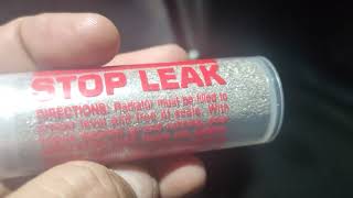 Solucion Goteo De Radiador Polvo Stop Leak Como Usarlo