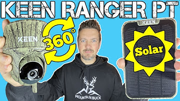 Keen Ranger PT Cellular Trail Camera: 360° Live View of your Hunting Area! Pan, Tilt & Zoom