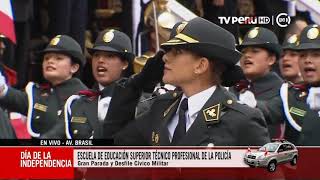 Divisiones de la PNP se hacen presentes en el Desfile Cívico Militar