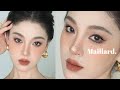 Maillard Makeup 🍗 Soft Smokey Bronzy Look for Fall by 高与菲