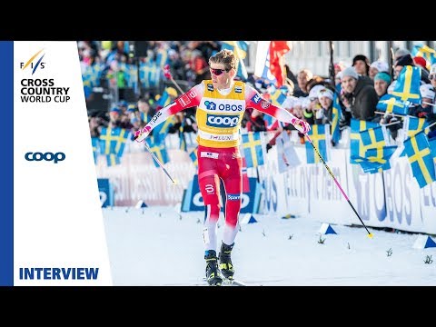 Johannes H. Klaebo | "Really hard race" | Men's Sprint | Falun | FIS Cross Country