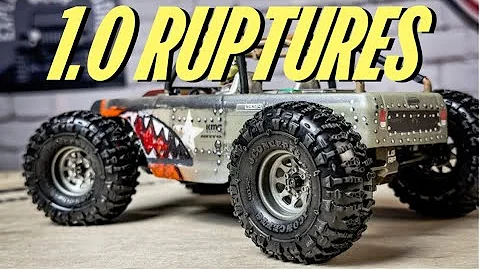 JConcepts 1.0 RUPTURES! New 63MM Tire - First look, Run & Review