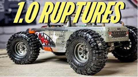 JConcepts 1.0 RUPTURES! New 63MM Tire - First look, Run & Review