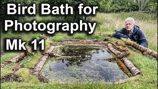 My new Bird Bath for Bird Photography using the OM1mkII and the 150-400mm lens