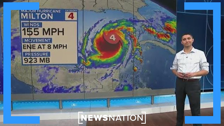 When will Hurricane Milton make landfall in the U.S.? |  NewsNation Now