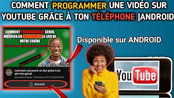 comment programmer une vidéo YouTube sur smartphone ?