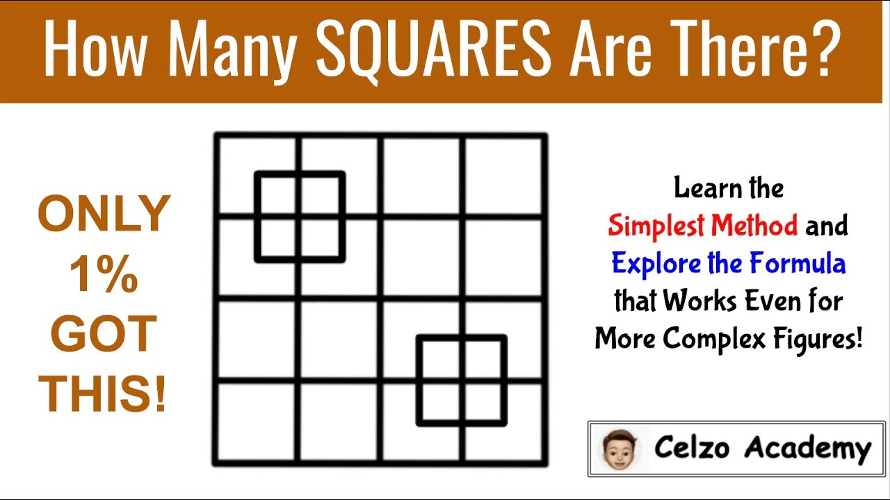 This in is a square. How many squares. many squares.