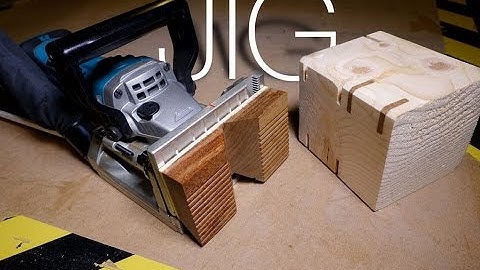 Make a Splines Jig With Biscuit Joiner