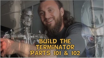Build the Terminator - Parts 101 & 102 - Head Accessories & The Chest Plates 🦾