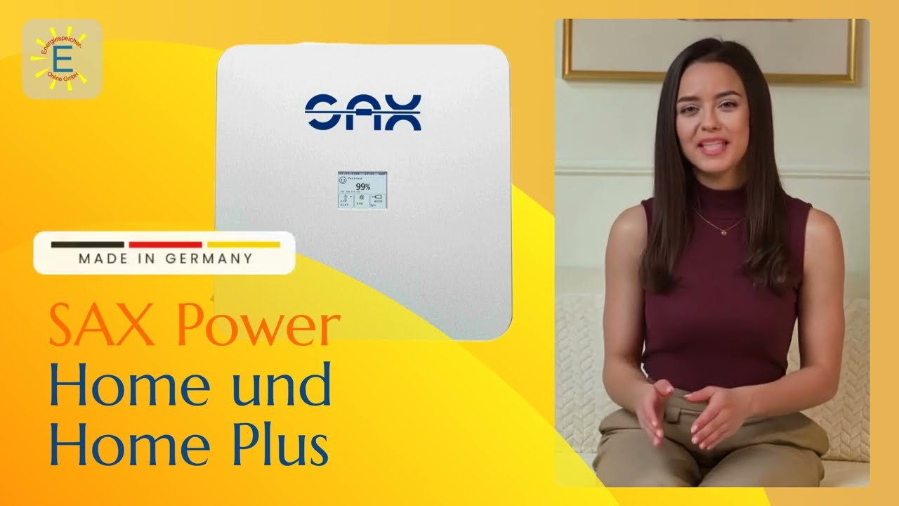 SAX Power Home 5,8 kWh und Power Home Plus 7,7 kWh