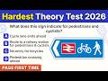 Theory Test 2026 UK | Ultimate Official DVSA Theory HARDEST Questions (UPDATED!) | PASS FIRST TIME