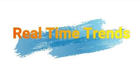 Real Time Trends in Scada