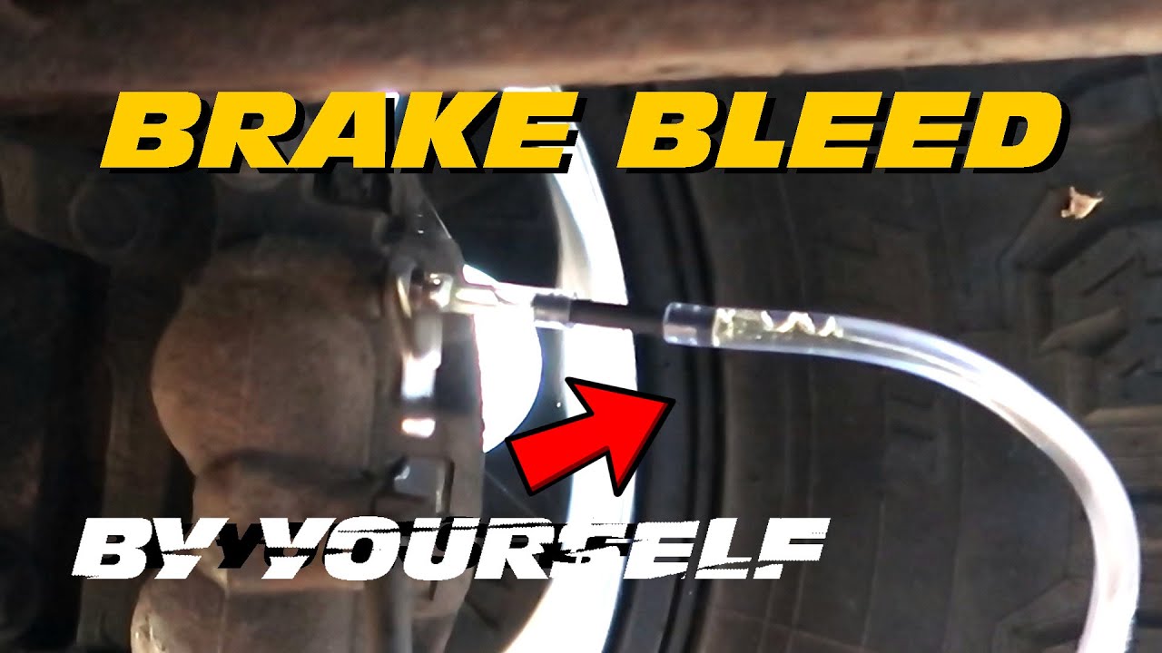 How to Bleed the Brakes by Yourself YouTube