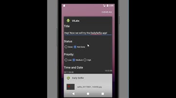 DailySelfie Screencast