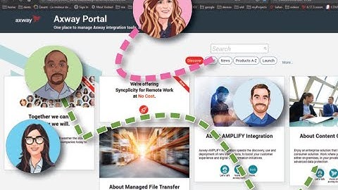 Axway Portal design