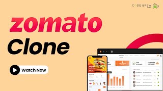 Launch a Multi-Store Food Delivery App Like Zomato | Code Brew Labs 🍔🍕📱 screenshot 1