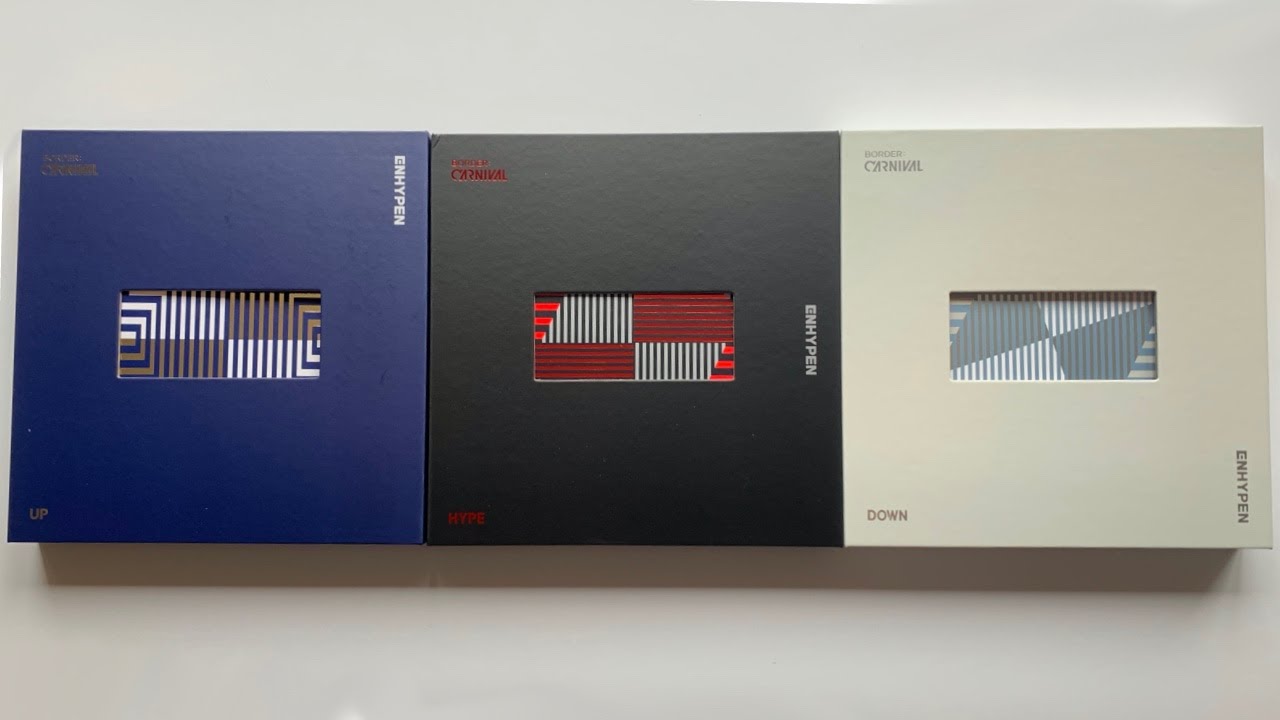 ENHYPEN - BORDER: CARNIVAL Unboxing (all versions) - YouTube