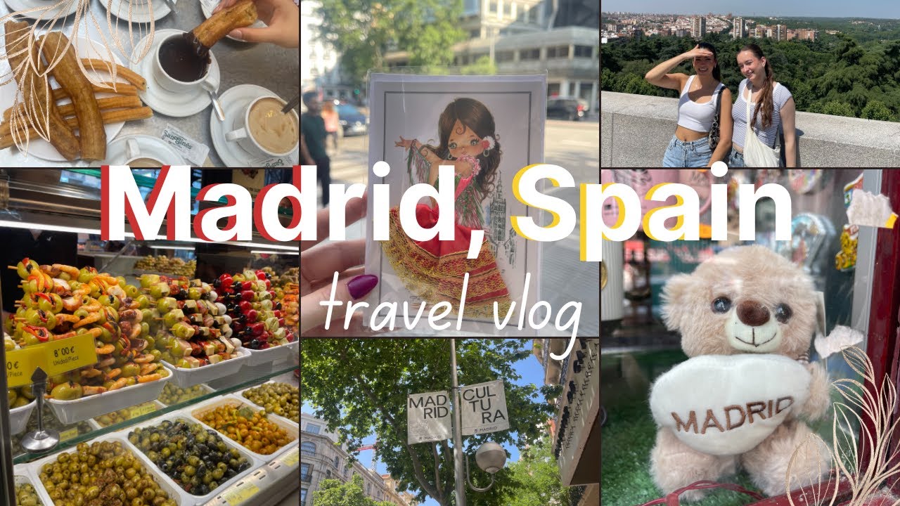 Madrid, Spain | Travel Vlog 🇪🇸 delicious food, family bonding, & more!