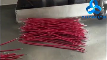 Fully Automatic Wire Cutting Stripping Twisting and Tinning Machine YH-06W