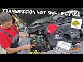 Dodge charger transmission does not shift transmission stuck in park transmission fuse