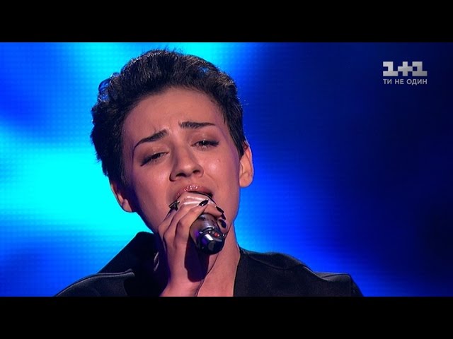 Lusine Kocharyan Armenian folk song - blind Audition – The Voice of Ukraine – season 7 class=