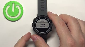 How to Change Backlight Timeout Duration on Garmin Swim 2 - Extend Battery Life on Garmin Watch