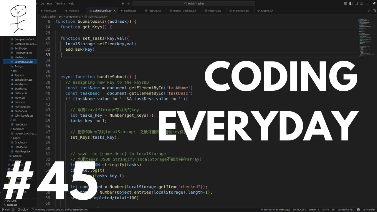🔴 Coding Everyday Until I Get A Job 🇹🇼 | Day 45 (learning regressions 3)