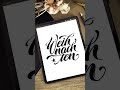 Lettering Skizzen Prozess