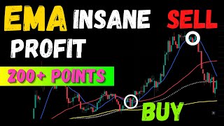 Insane EMA Jackpot Strategy | Intraday trading strategy | emastrategy | star trader |stockmarket