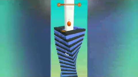 Stack Ball Level 14 | Blast Through Platforms | A4 Tech Live