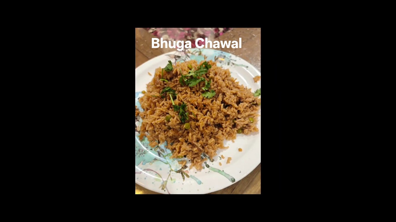 “Sindhi Bhuga Chawal Recipe | Quick Healthy Easy One Pot Pulao 
