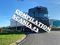 (#3 Compilation) BEST TRUCK IN THE WORLD - Scania 540S (Red,Orange,Green) Scania S730 (Gold)V8-Power